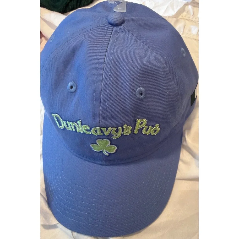 Gear For Sports Dunleavy's Pub Sullivan's Island SC Irish Blue Hat Cap Shamrock